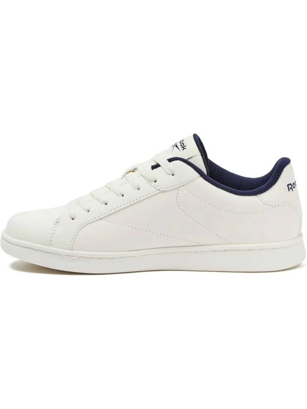 Men's Chalk Navy Tennis Shoes Casual Lace Up High Top Athletic Running Sneaker